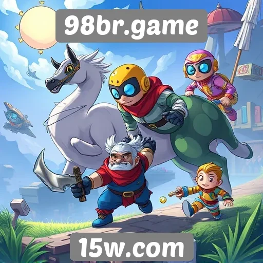Principais jogos em destaque no 98br.game